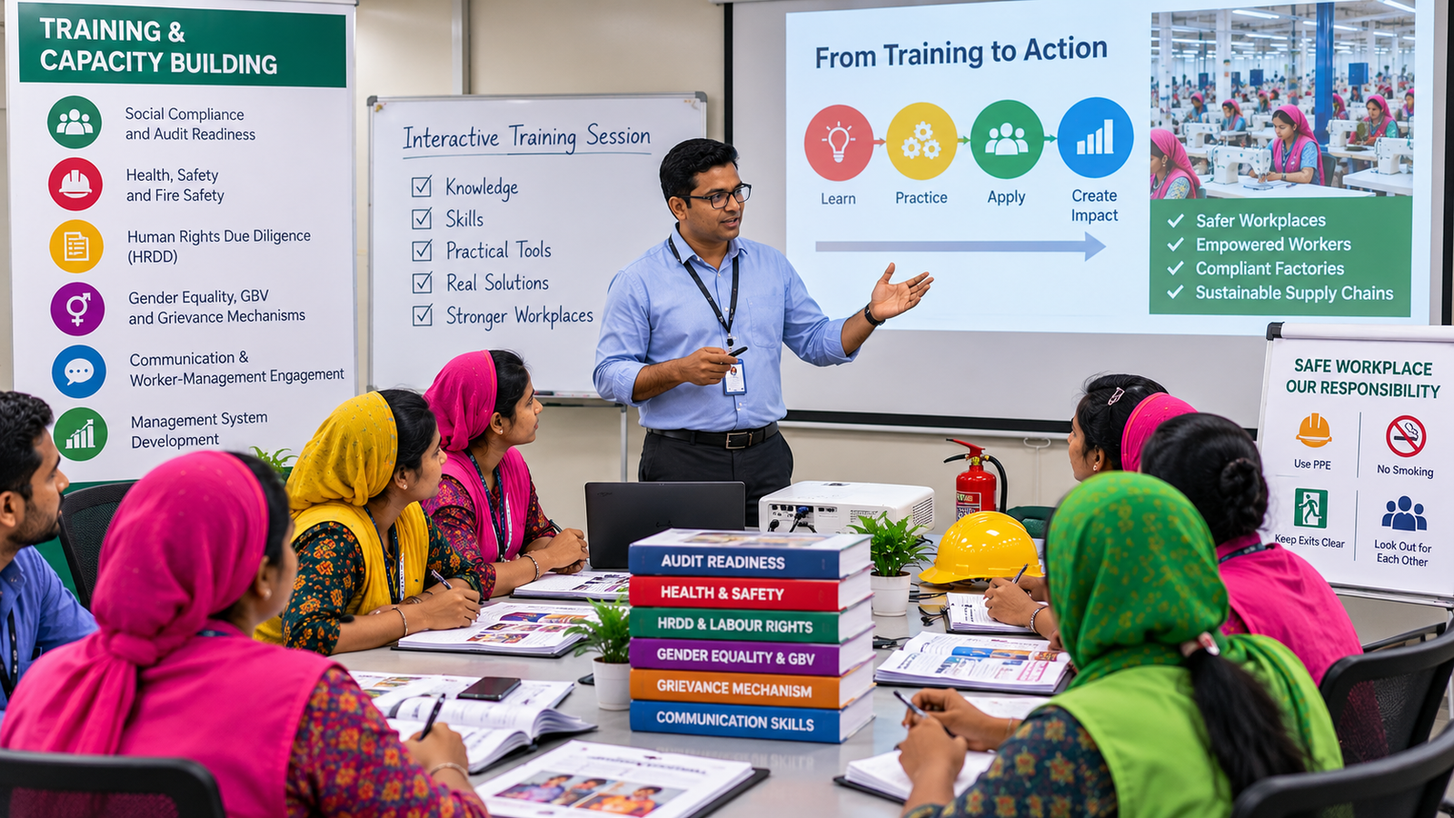 Garment Factory Safety Training Workshop